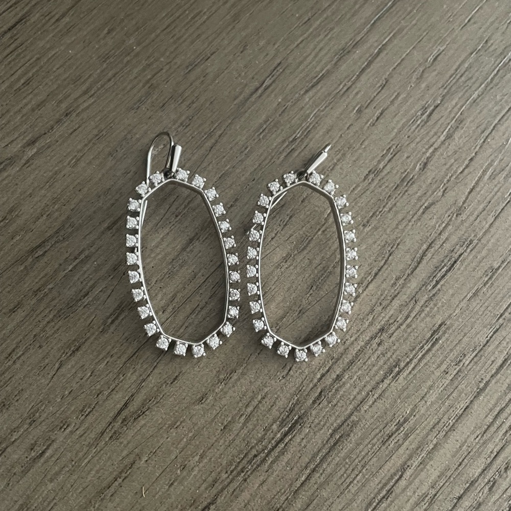 Kendra Scott Elle Open Frame earrings